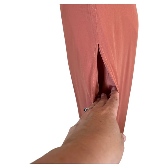 Birdy Grey Jane Convertable Bridesmaids Dress Chiffon in Terracotta Size Medium - Picture 11 of 16